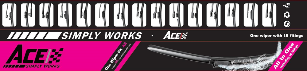 ACE SOFT WIPER BLADE 32" 800MM